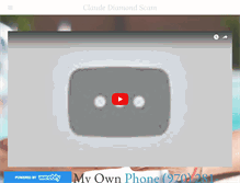 Tablet Screenshot of claudediamondscam.com